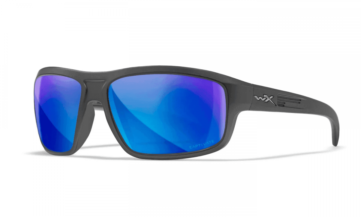 WileyX CONTEND Captivate Blue Mirror Matte Graphite Frame