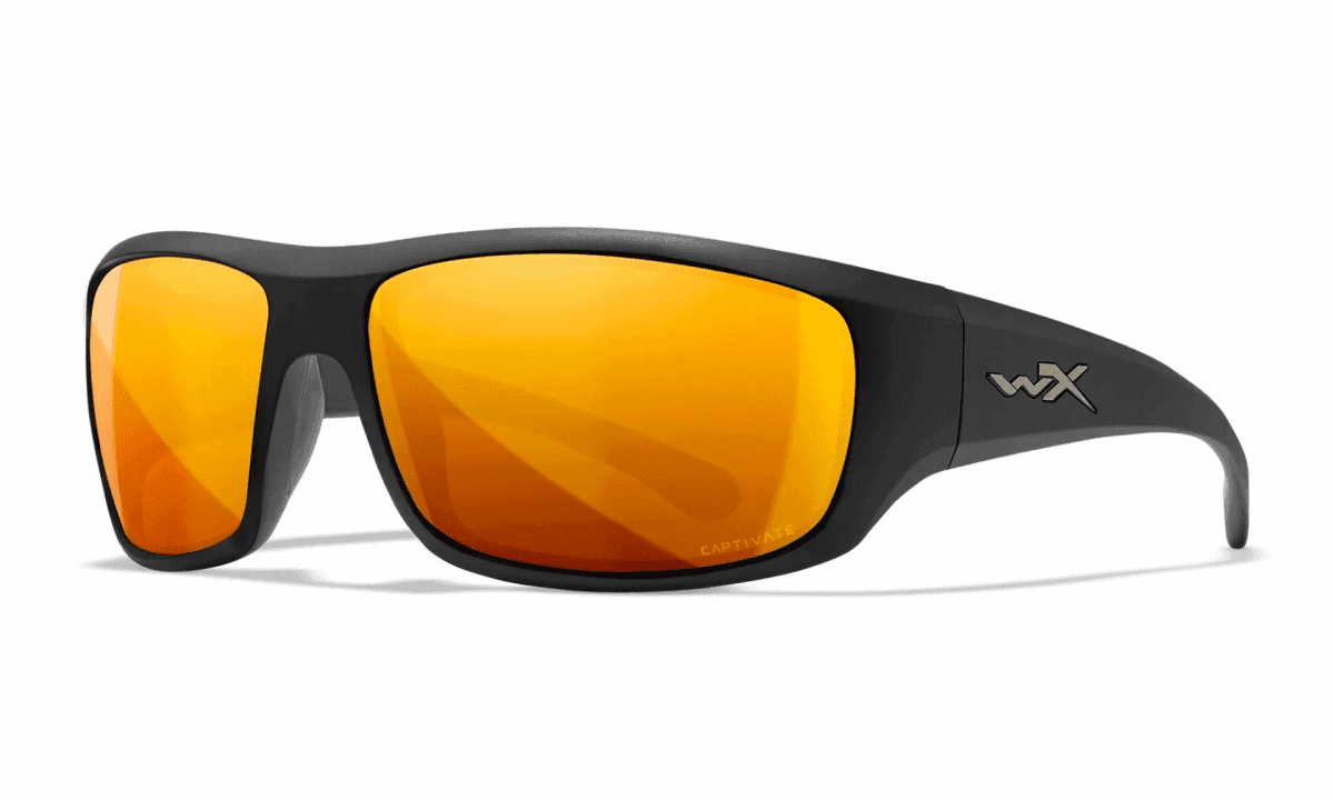 WileyX OMEGA Captivate Bronze Mirror Matte Black Frame