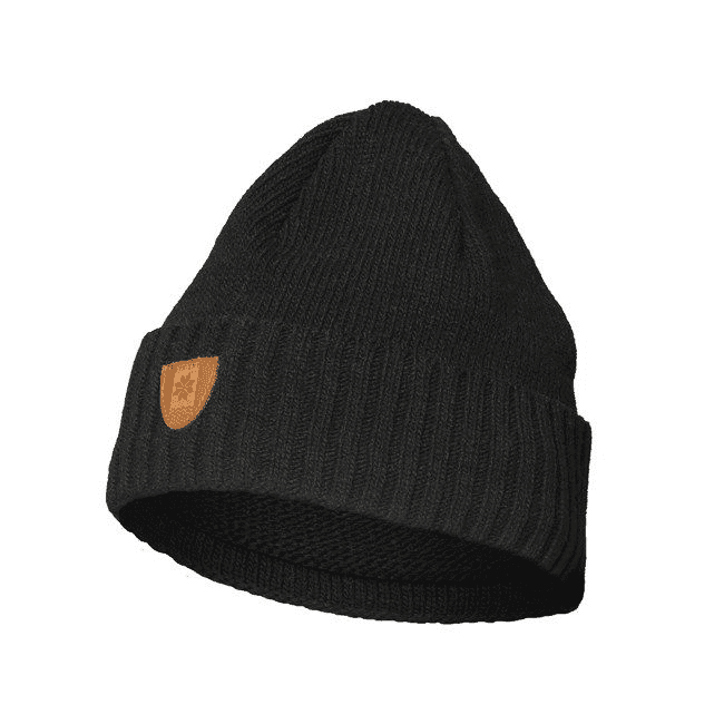 Bråtens Lykkja Merinoull Cap - Black