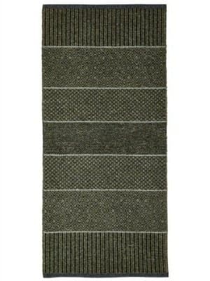 Plastmatter - Horredsmattan Alice Mix (oliven) (Størrelse: 70 x 150 cm)