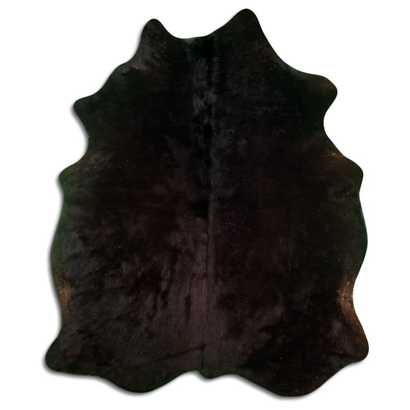 Kuskinn - Svart 1654 (Størrelse: 190 x 170 cm)