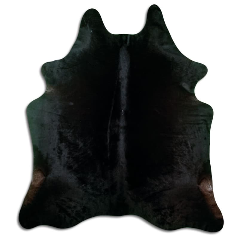 Kuskinn - Svart 1663 (Størrelse: 210 x 180 cm)