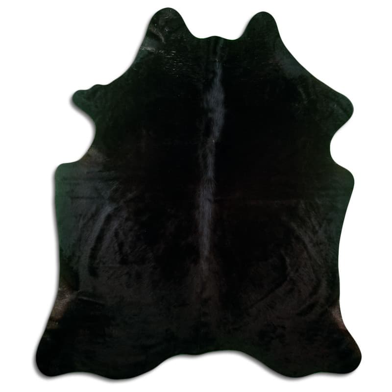 Kuskinn - Svart 1667 (Størrelse: 200 x 170 cm)