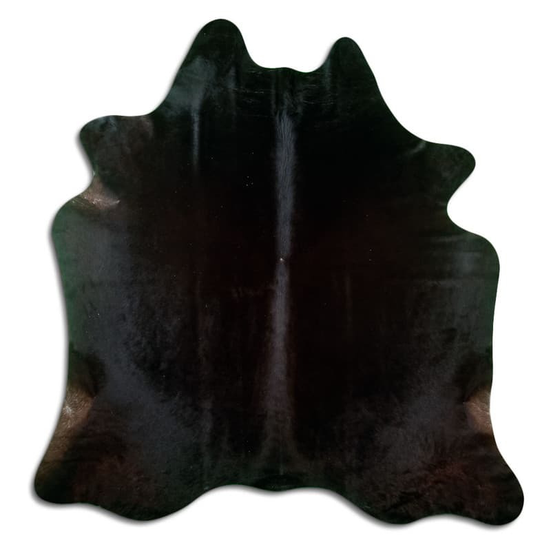 Kuskinn - Svart 1671 (Størrelse: 180 x 180 cm)