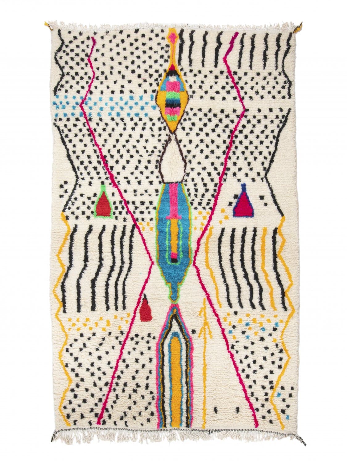 Kelim-teppe Marokkansk Azilal 300 x 190 cm (Størrelse: 300 x 190 cm)