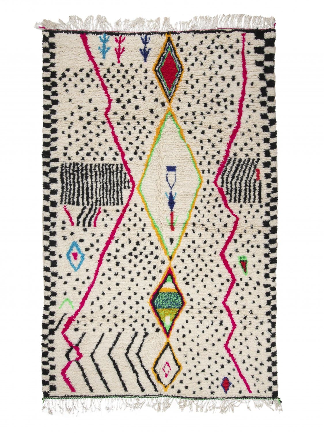 Kelim-teppe Marokkansk Azilal 320 x 210 cm (Størrelse: 320 x 210 cm)