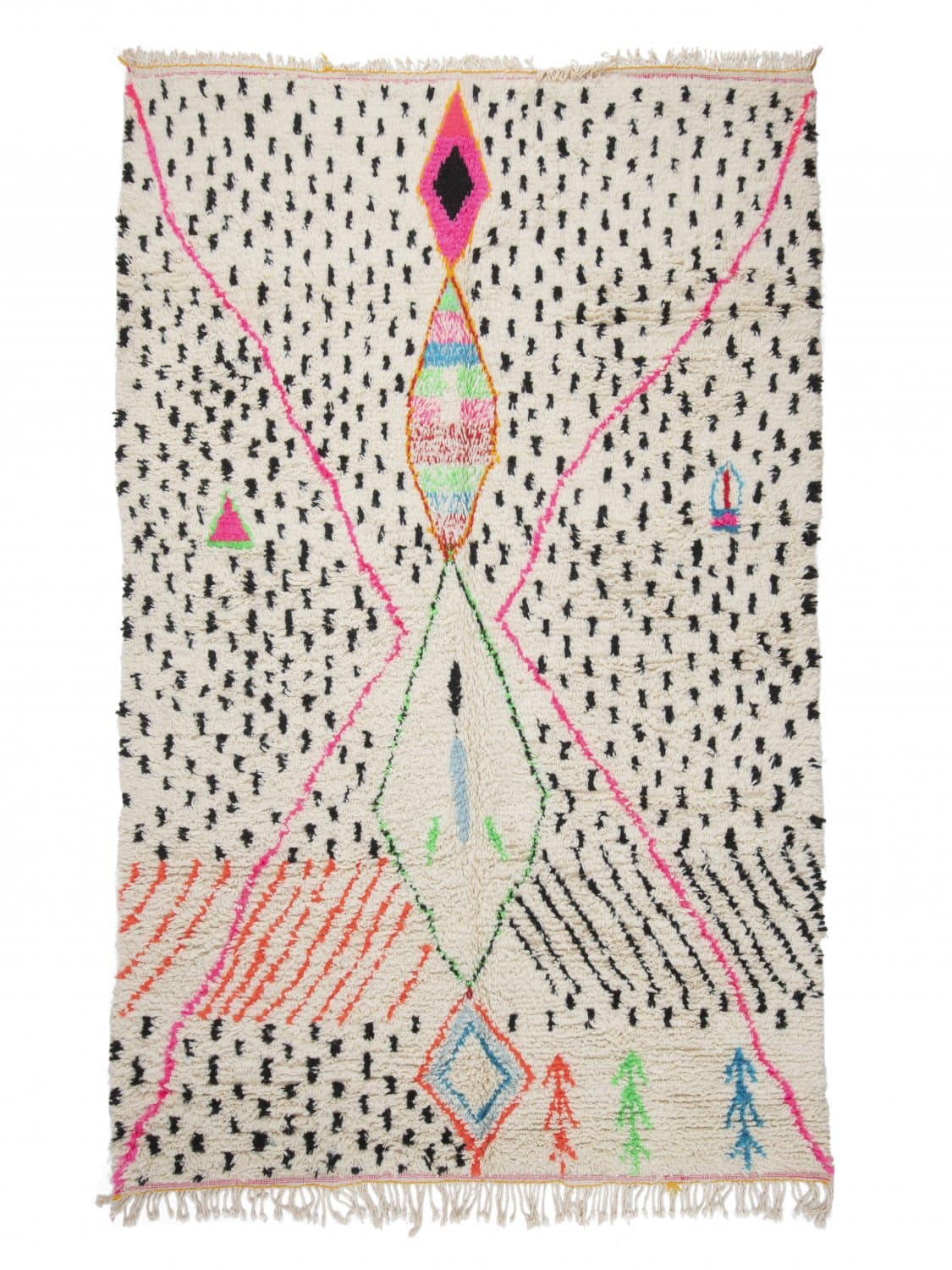 Kelim-teppe Marokkansk Azilal 290 x 190 cm (Størrelse: 290 x 190 cm)