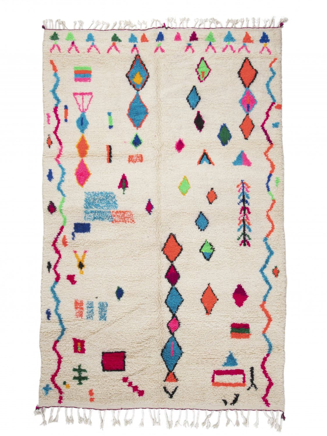 Kelim-teppe Marokkansk Azilal 310 x 190 cm (Størrelse: 310 x 190 cm)