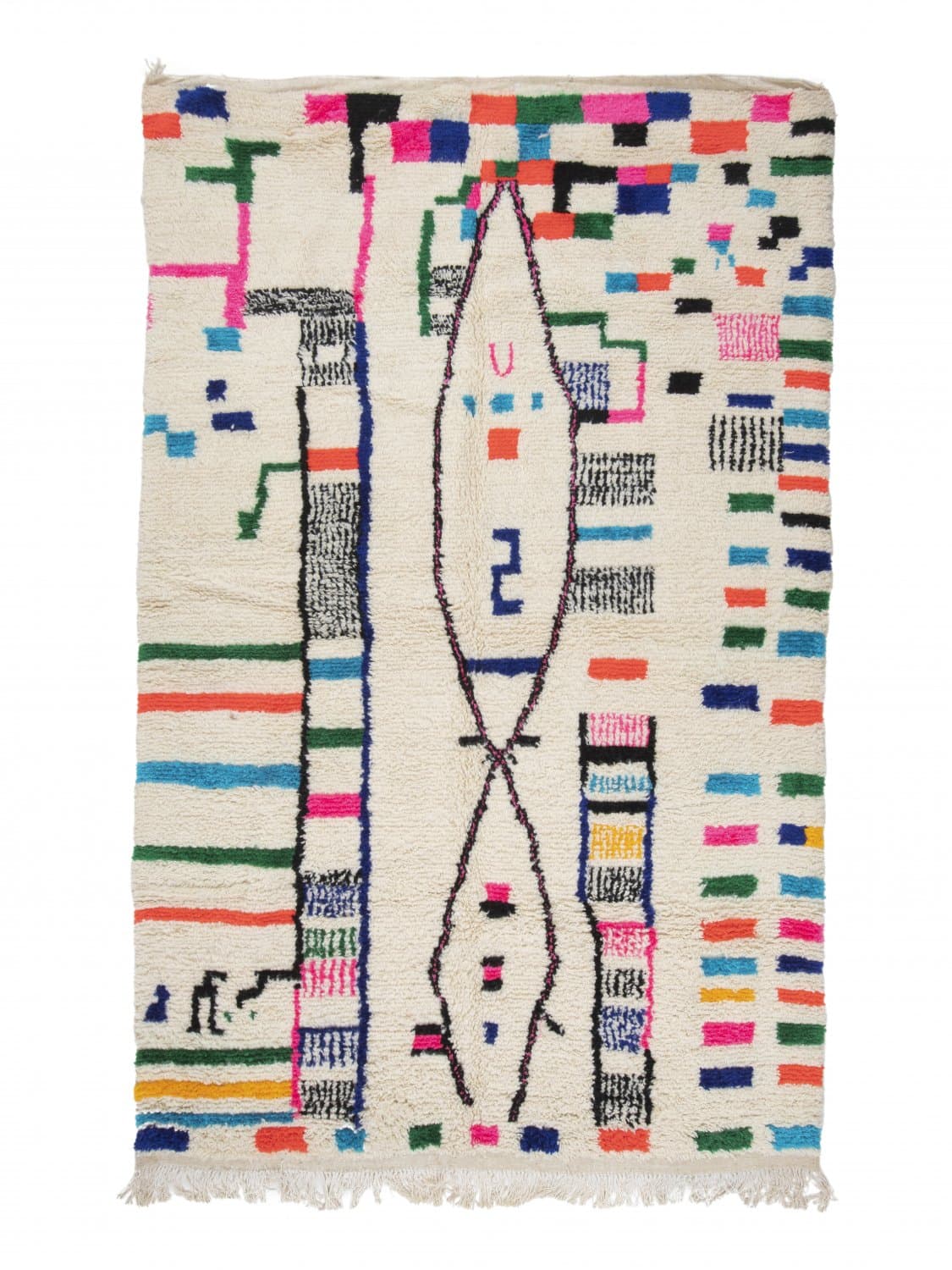 Kelim-teppe Marokkansk Azilal 320 x 200 cm (Størrelse: 320 x 200 cm)