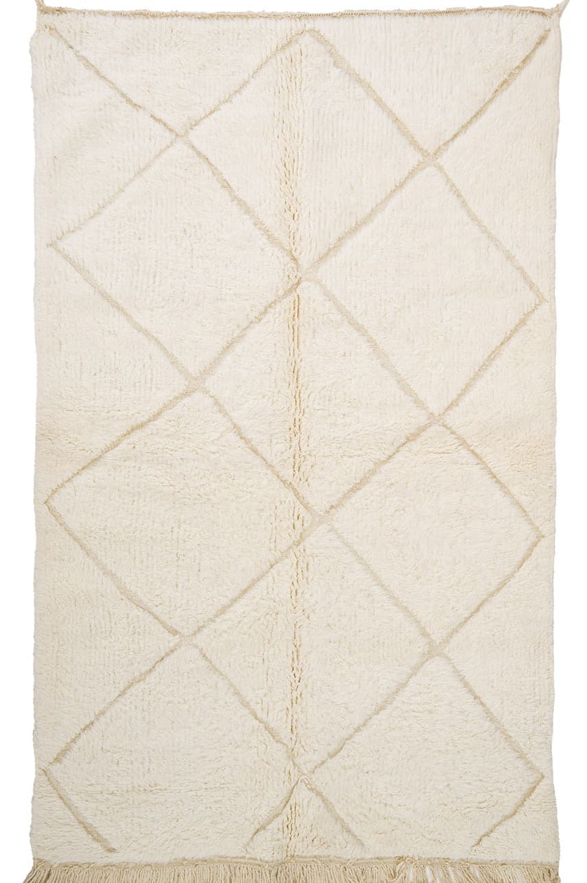 Kelim-teppe Marokkansk Beni Ourain 160 x 260 cm (Størrelse: 160 x 260 cm)