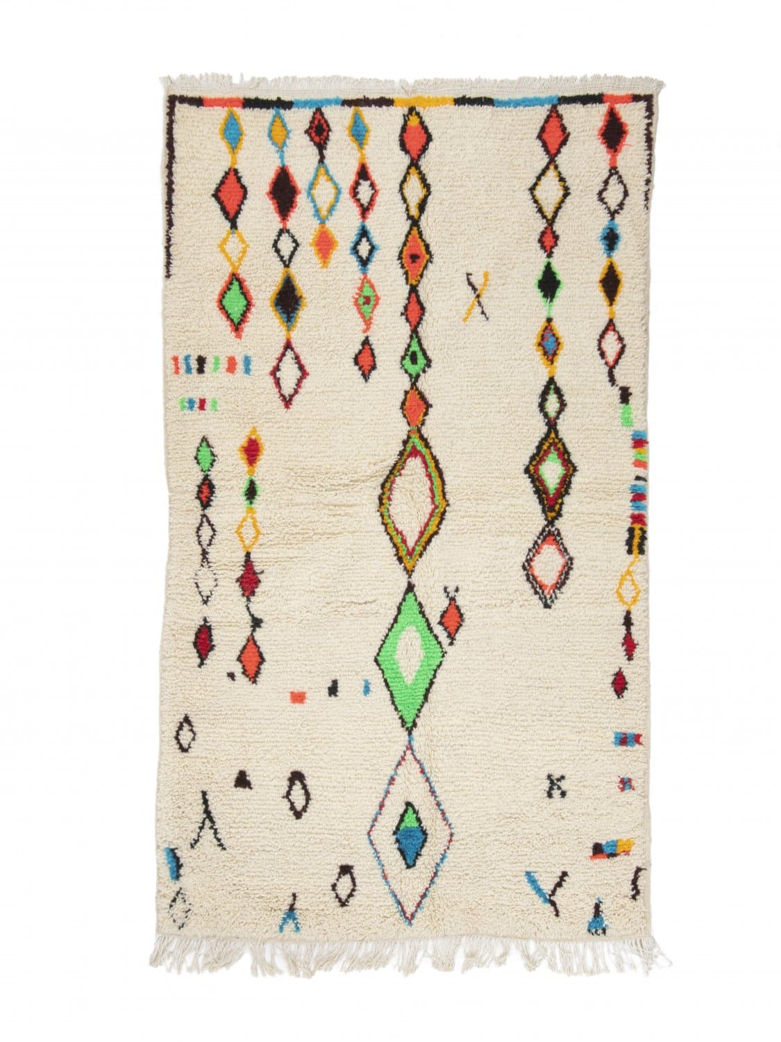 Kelim-teppe Marokkansk Azilal 250 x 140 cm (Størrelse: 250 x 140 cm)