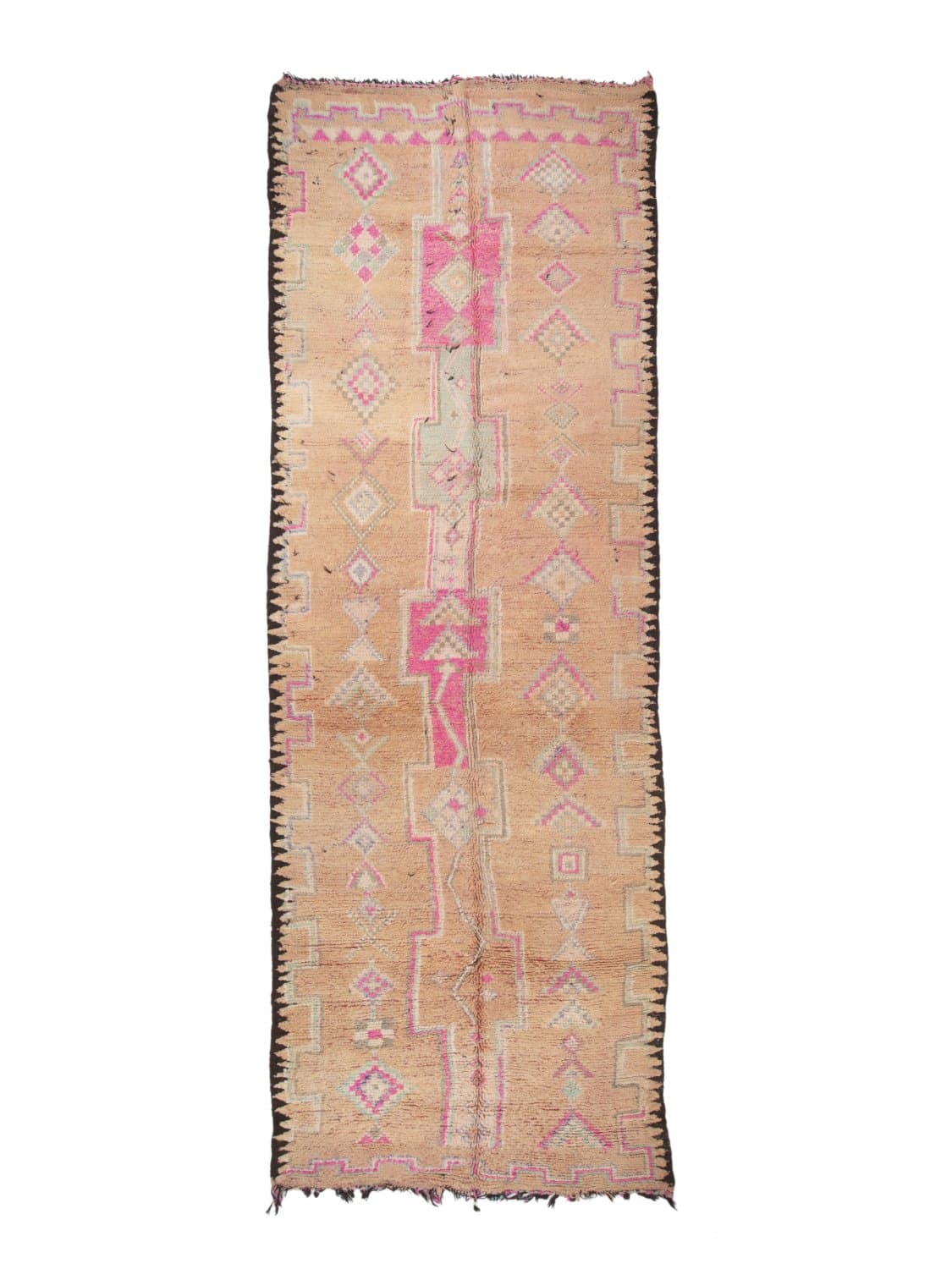 Kelim-teppe Marokkansk Azilal Special Edition 470 x 160 cm (Størrelse: 470 x 160 cm)