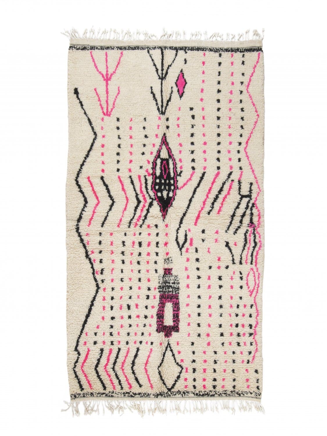 Kelim-teppe Marokkansk Azilal 260 x 140 cm (Størrelse: 260 x 140 cm)