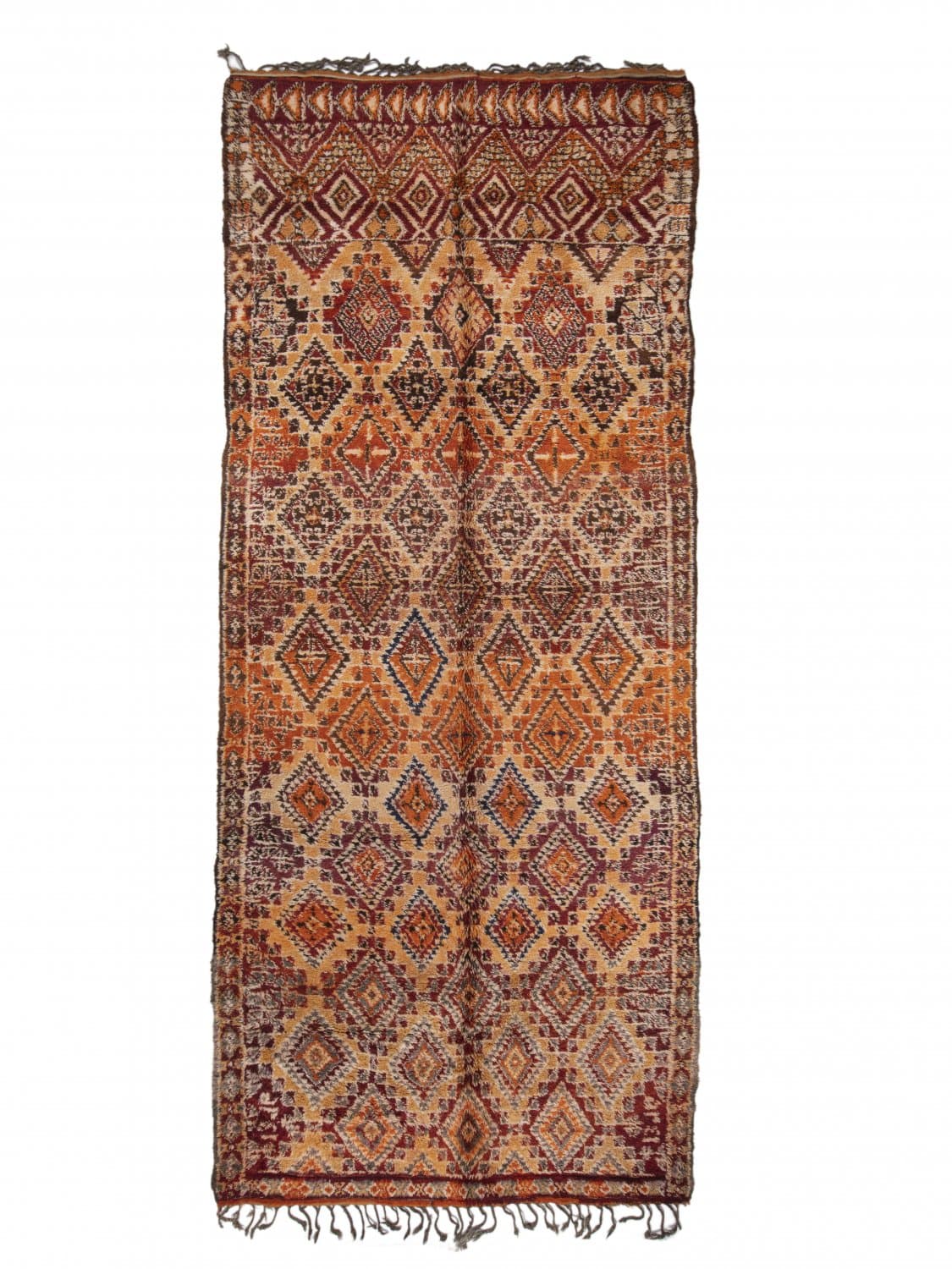 Kelim-teppe Marokkansk Azilal Special Edition 520 x 210 cm (Størrelse: 520 x 210 cm)