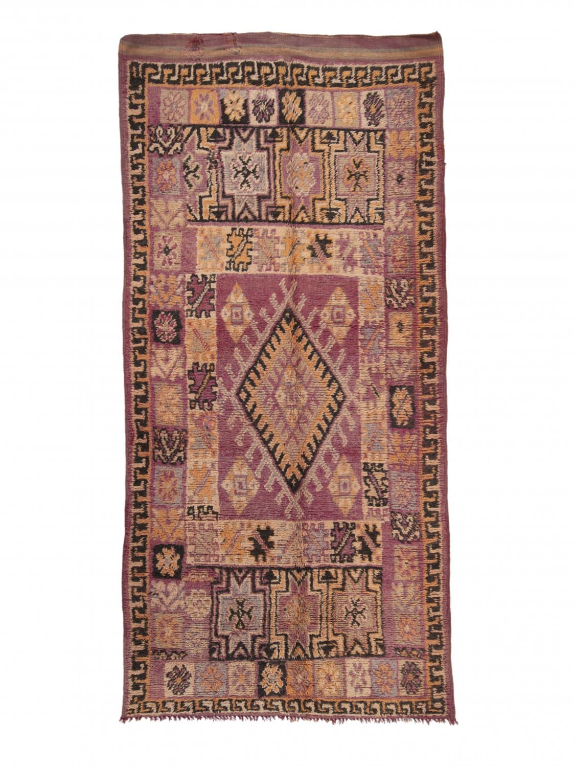 Kelim-teppe Marokkansk Azilal Special Edition 380 x 180 cm (Størrelse: 380 x 180 cm)