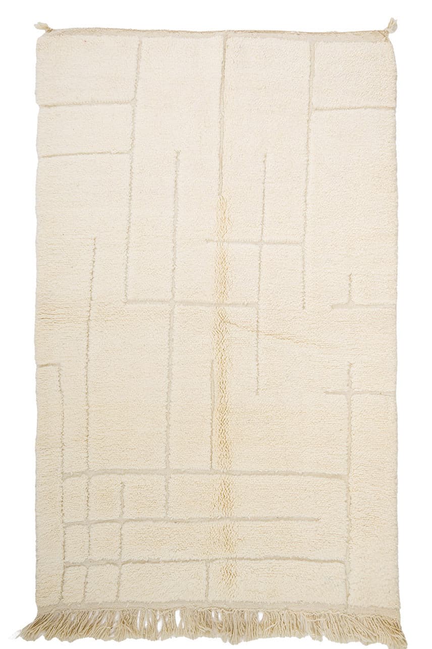 Kelim-teppe Marokkansk Beni Ourain 145 x 245 cm (Størrelse: 145 x 245 cm)