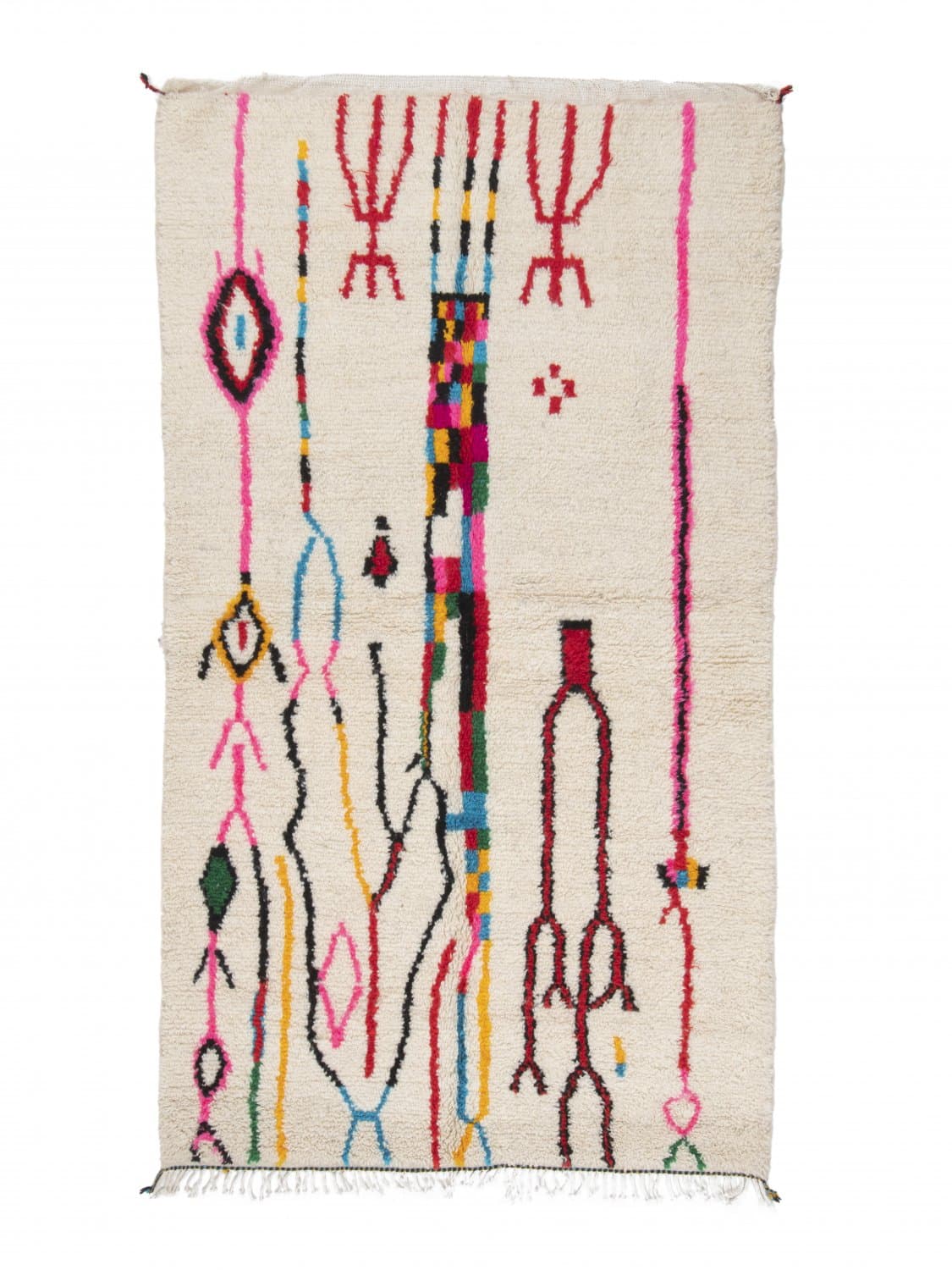 Kelim-teppe Marokkansk Azilal 260 x 150 cm (Størrelse: 260 x 150 cm)