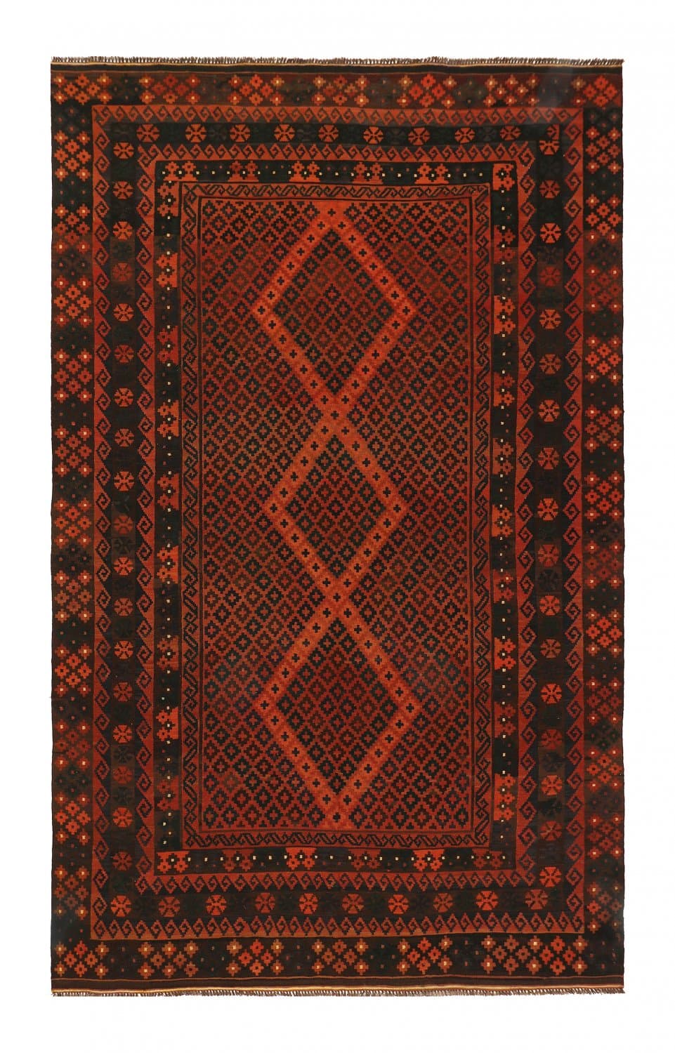 Orientalsk kelimteppe 389 x 240 cm (Størrelse: 389 x 240 cm)