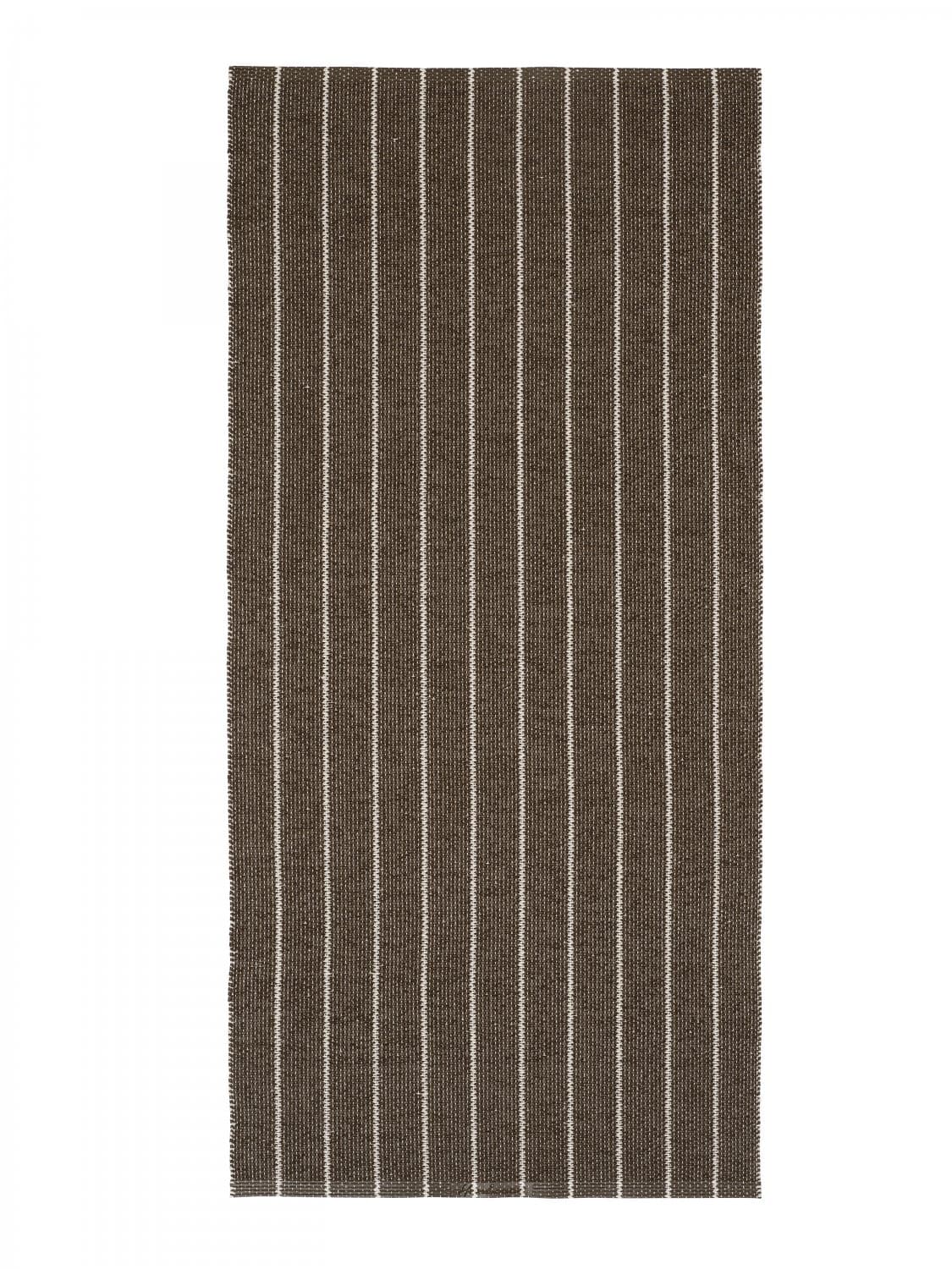 Plastmatter - Horredsmattan Rand (brun) (Størrelse: 70 x 200 cm)