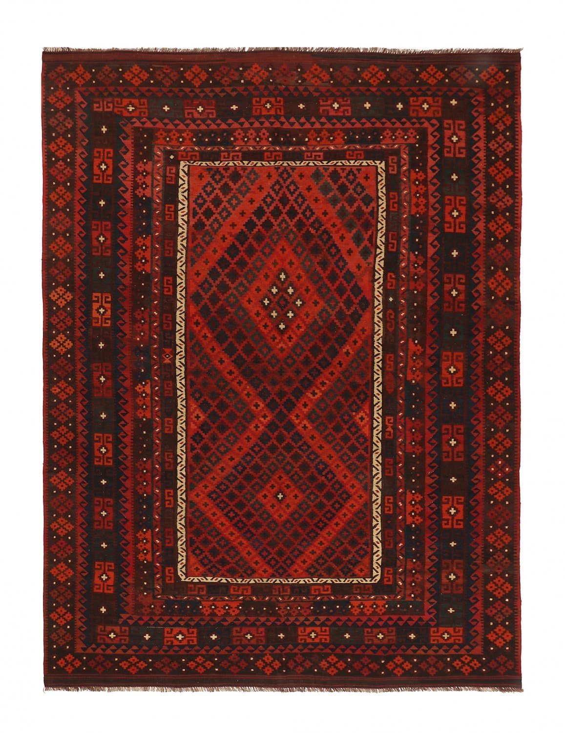 Orientalsk kelimteppe 384 x 250 cm (Størrelse: 384 x 250 cm)