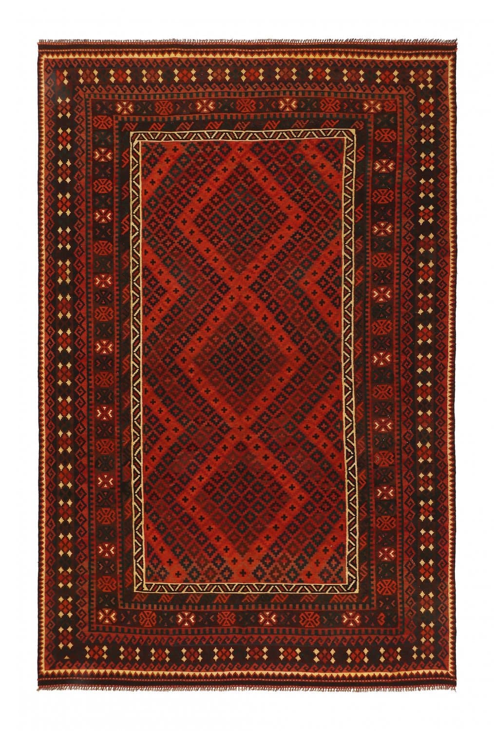 Orientalsk kelimteppe 405 x 261 cm (Størrelse: 405 x 261 cm)