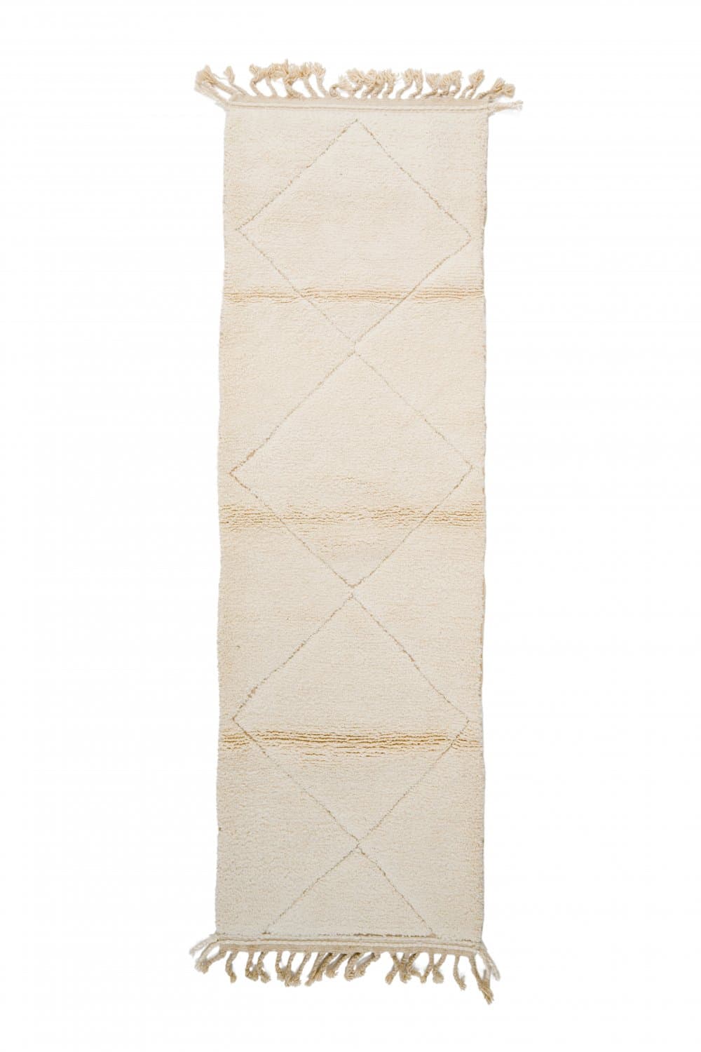 Kelim-teppe Marokkansk Beni Ourain 295 x 90 cm (Størrelse: 295 x 90 cm)