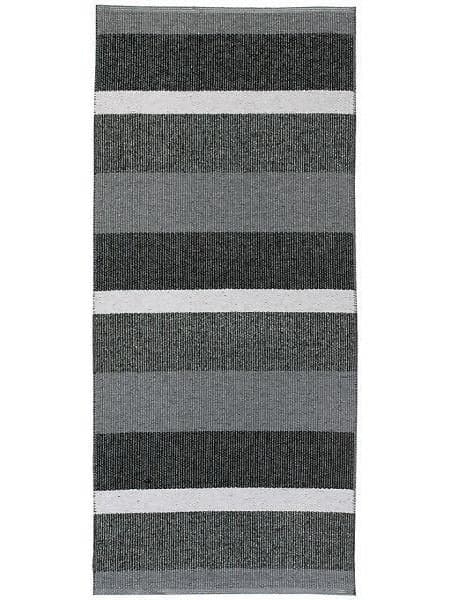Plastmatter - Horredsmattan Block metallic (Graphite) (Størrelse: 200 x 200 cm)
