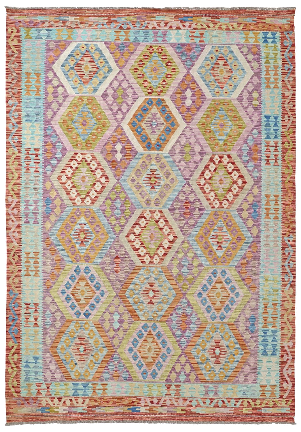 Orientalsk kelimteppe 300 x 205 cm (Størrelse: 300 x 205 cm)