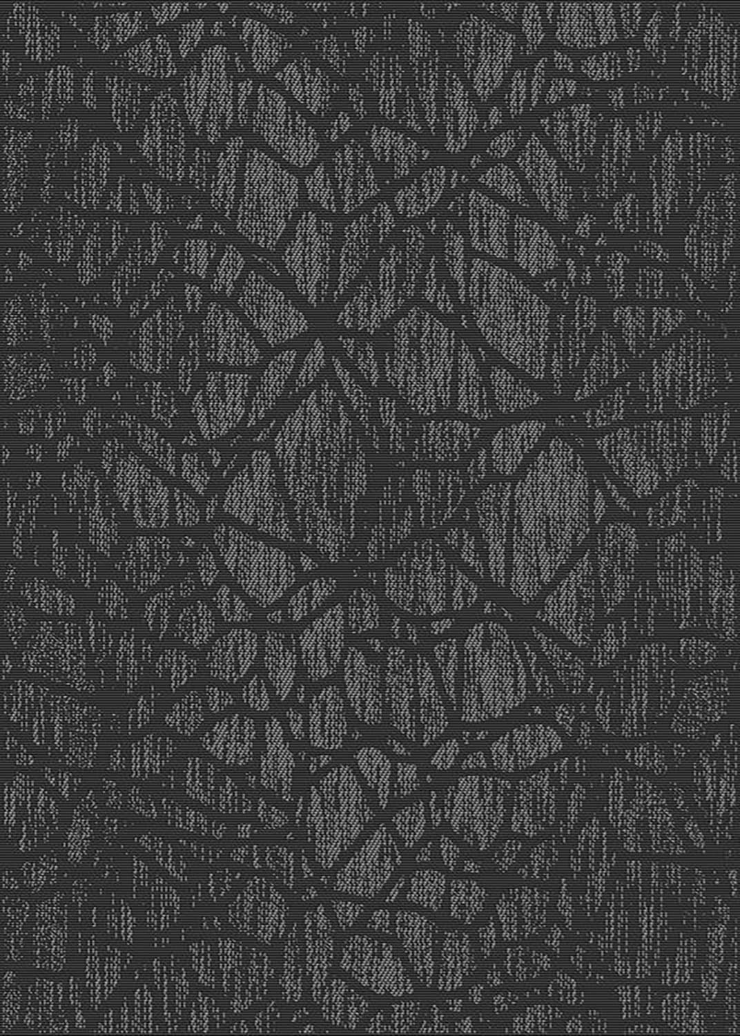 Innendørs/Utendørs tepper - Brussels Diamond (svart) (Størrelse: 160 x 230 cm)