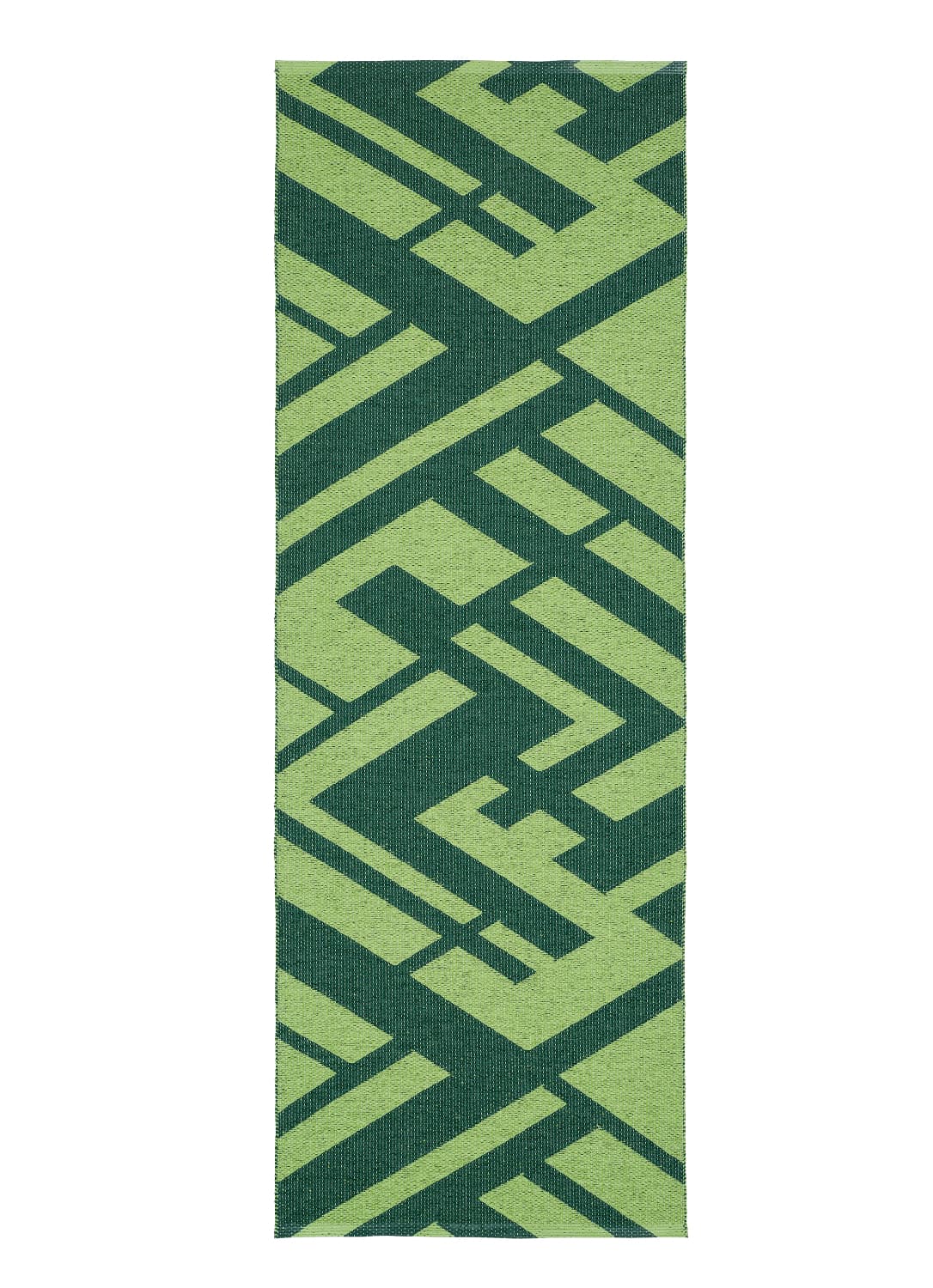 Plastmatter - Horredsmattan Uma (grønn) (Størrelse: 70 x 300 cm)