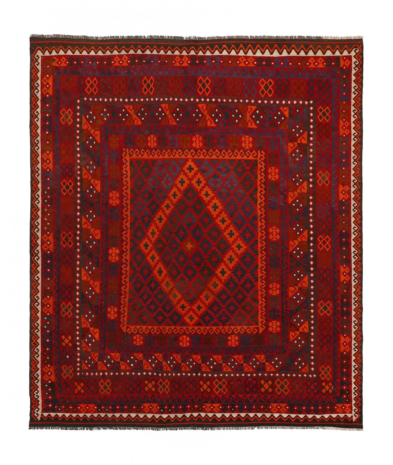 Orientalsk kelimteppe 294 x 253 cm (Størrelse: 294 x 253 cm)