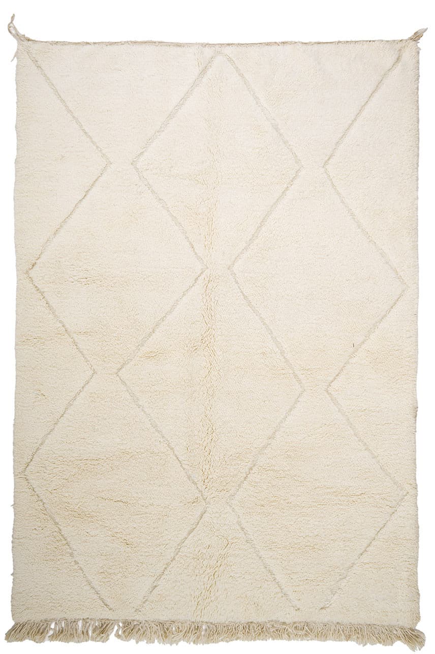 Kelim-teppe Marokkansk Beni Ourain 205 x 300 cm (Størrelse: 205 x 300 cm)