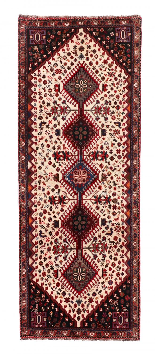 Orientalsk teppe Hamedan 279 x 108 cm
