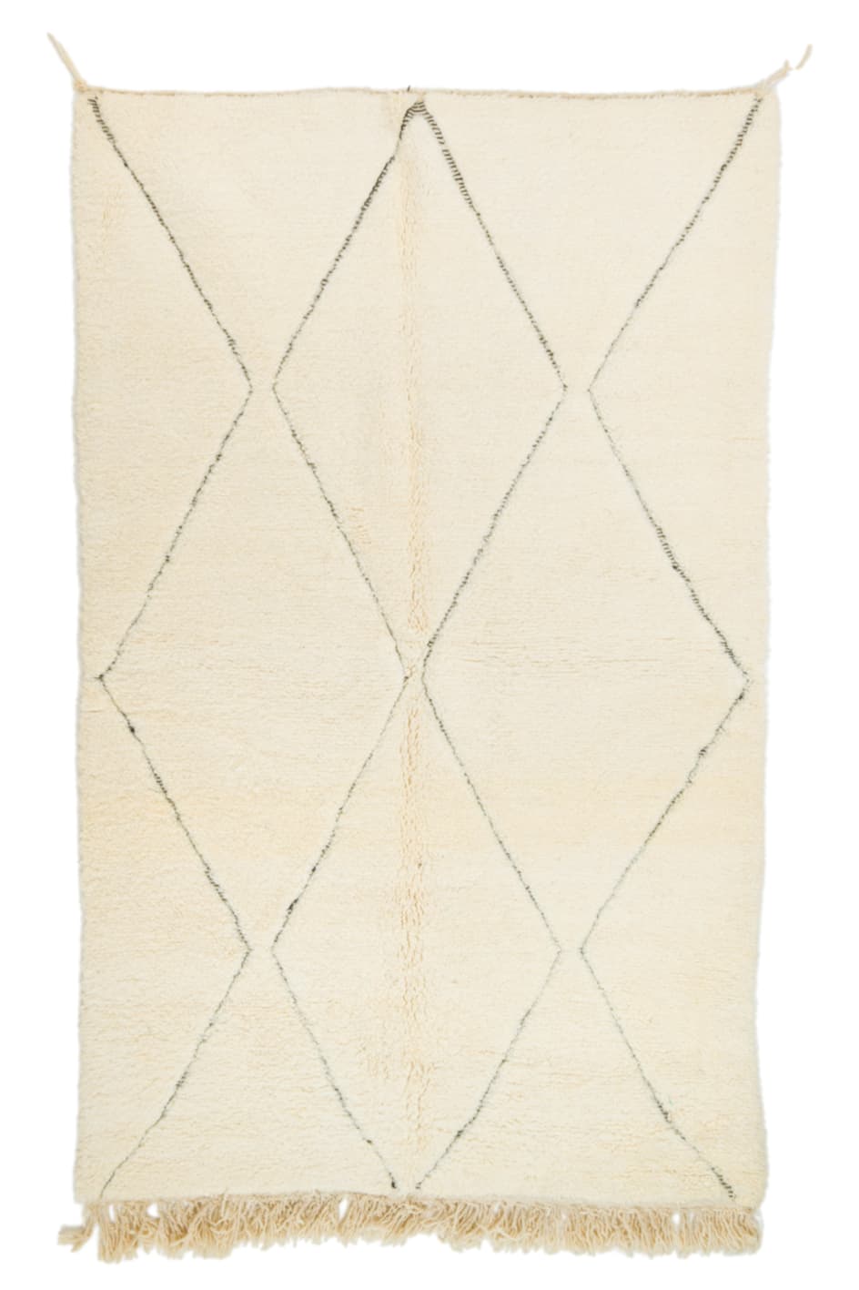 Kelim-teppe Marokkansk Beni Ourain 165 x 245 cm (Størrelse: 165 x 245 cm)