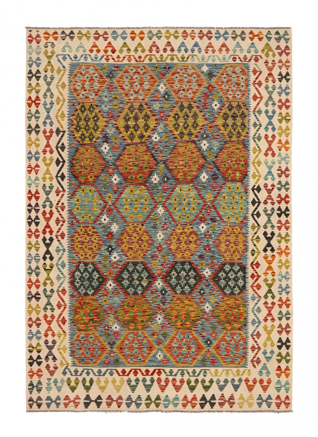 Orientalsk kelimteppe 298 x 211 cm (Størrelse: 298 x 211 cm)