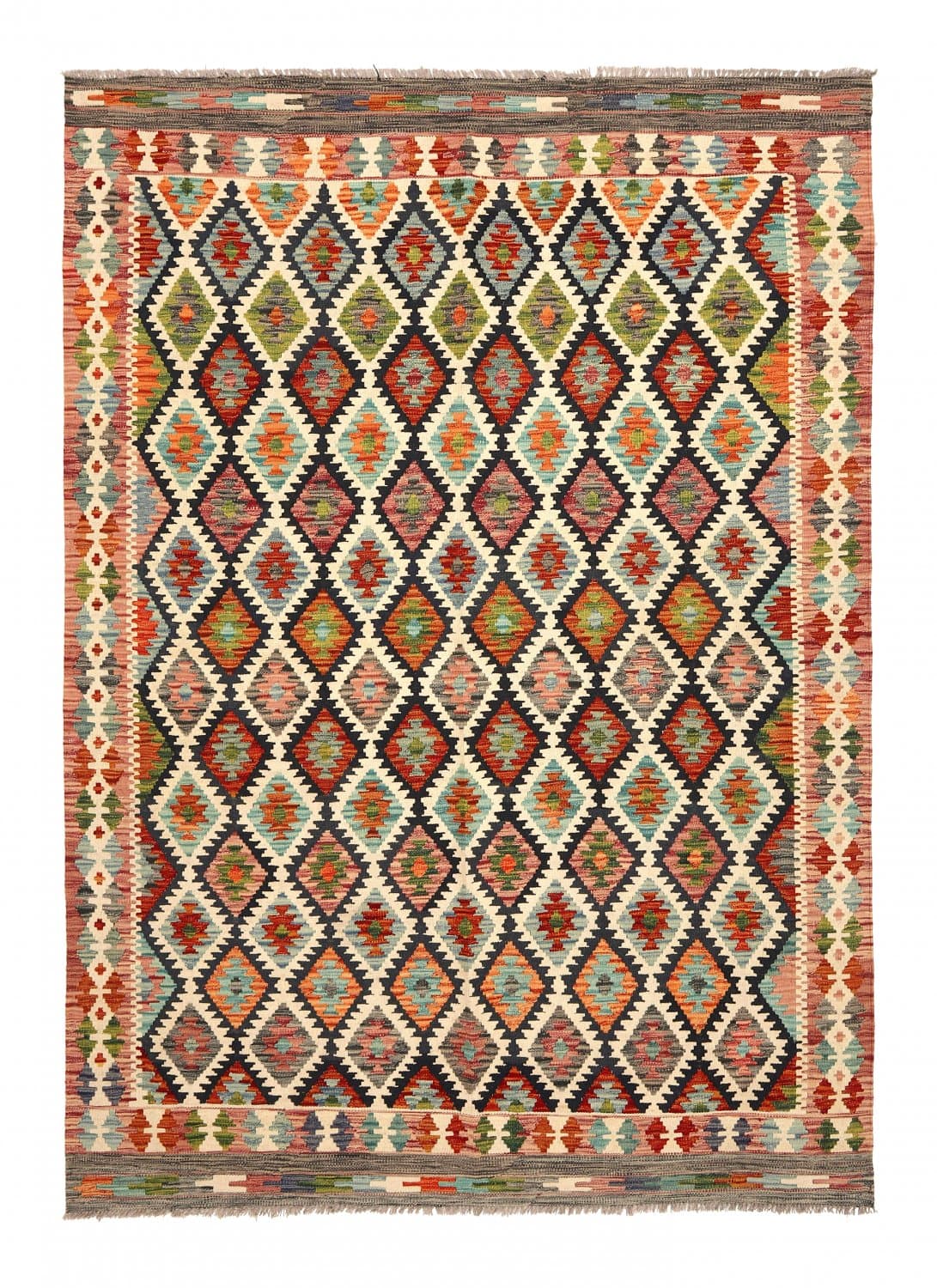 Orientalsk kelimteppe 236 x 175 cm (Størrelse: 236 x 175 cm)