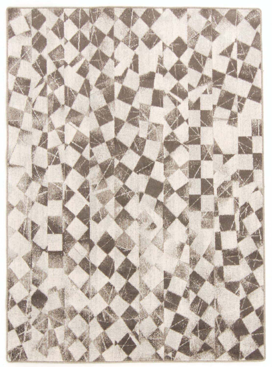 Ullteppe - Kallatis (sort/hvit) (Størrelse: 200 x 280 cm)