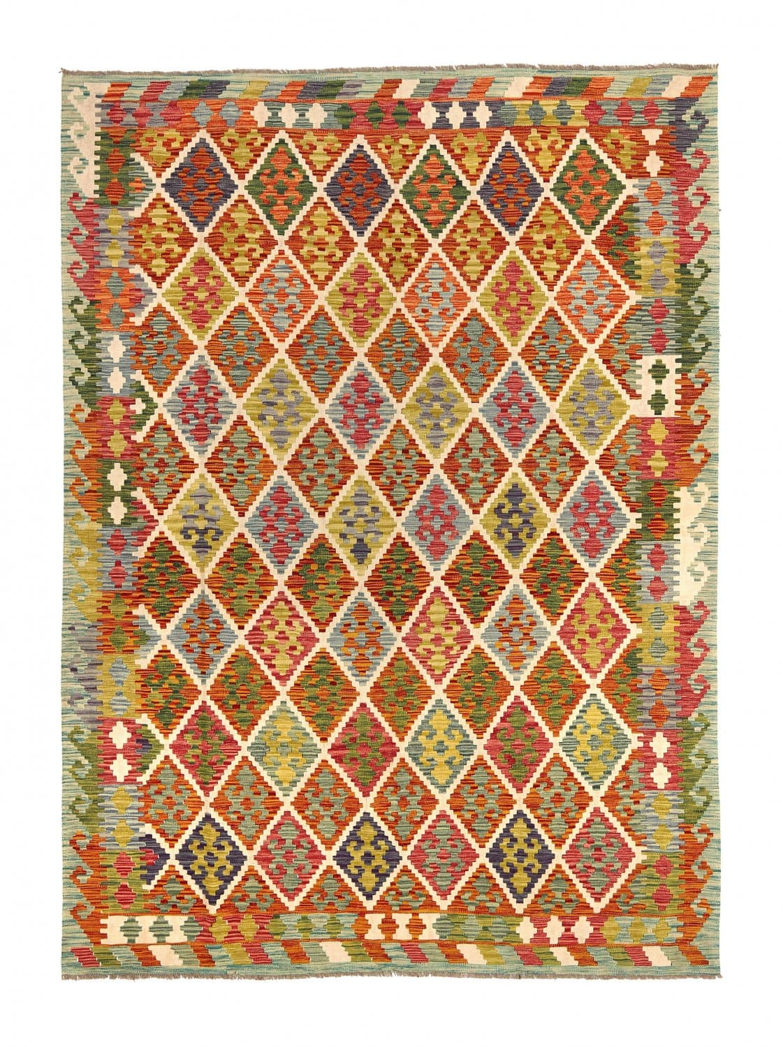 Orientalsk kelimteppe 291 x 210 cm (Størrelse: 291 x 210 cm)