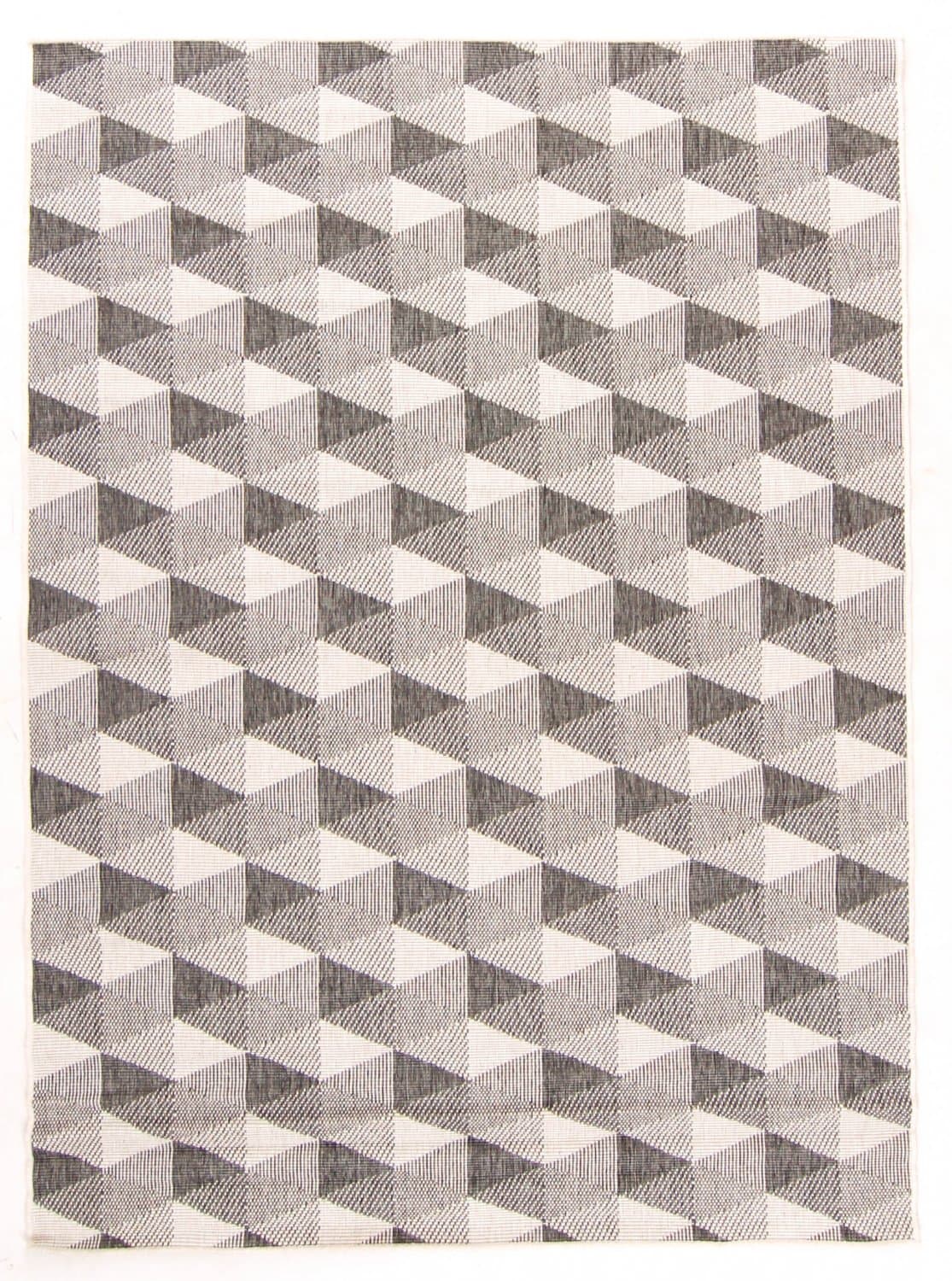 Innendørs/Utendørs tepper - Brussels Pattern (grå) (Størrelse: 200 x 290 cm)
