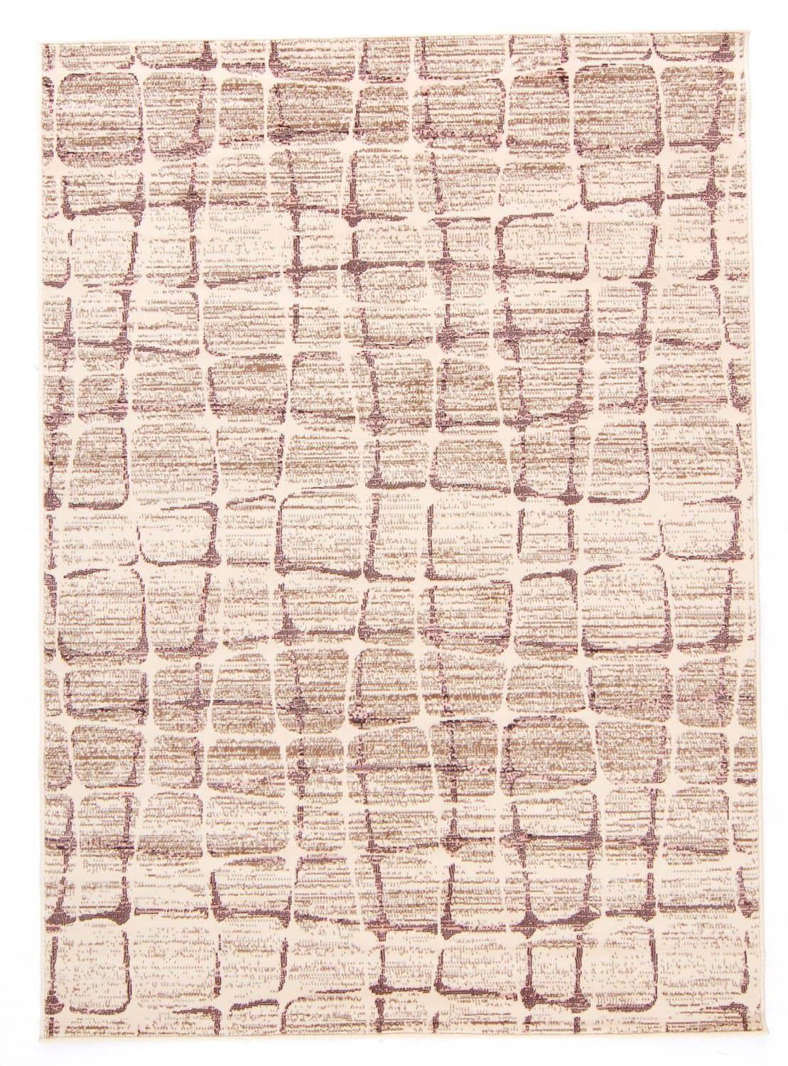 Wilton-teppe - Florence Lines (beige) (Størrelse: 200 x 290 cm)