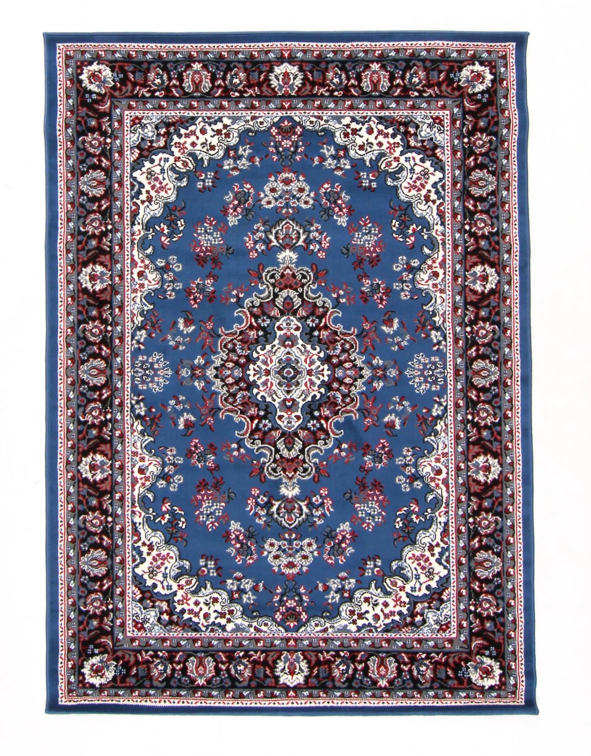 Wilton-teppe - Peking (blå) (Størrelse: 200 x 290 cm)