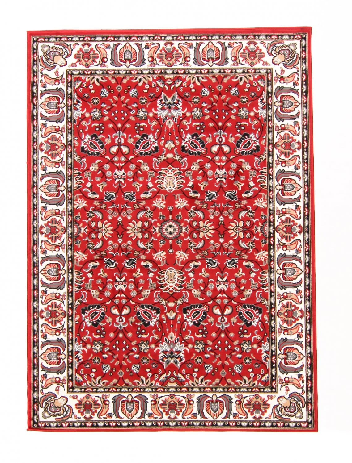 Wilton-teppe - Peking Imperial (rød) (Størrelse: 200 x 290 cm)