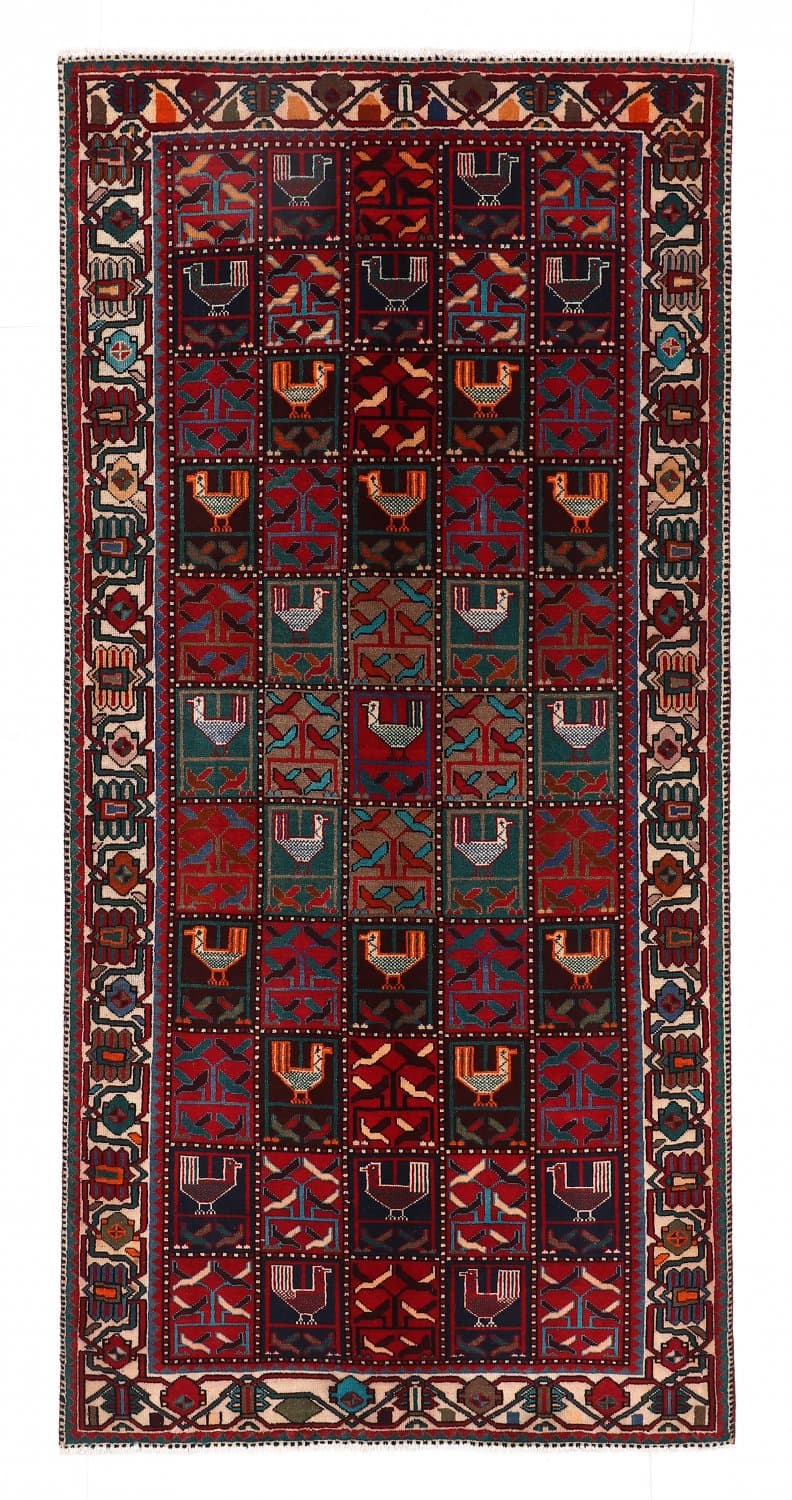 Orientalsk teppe Hamedan 297 x 145 cm