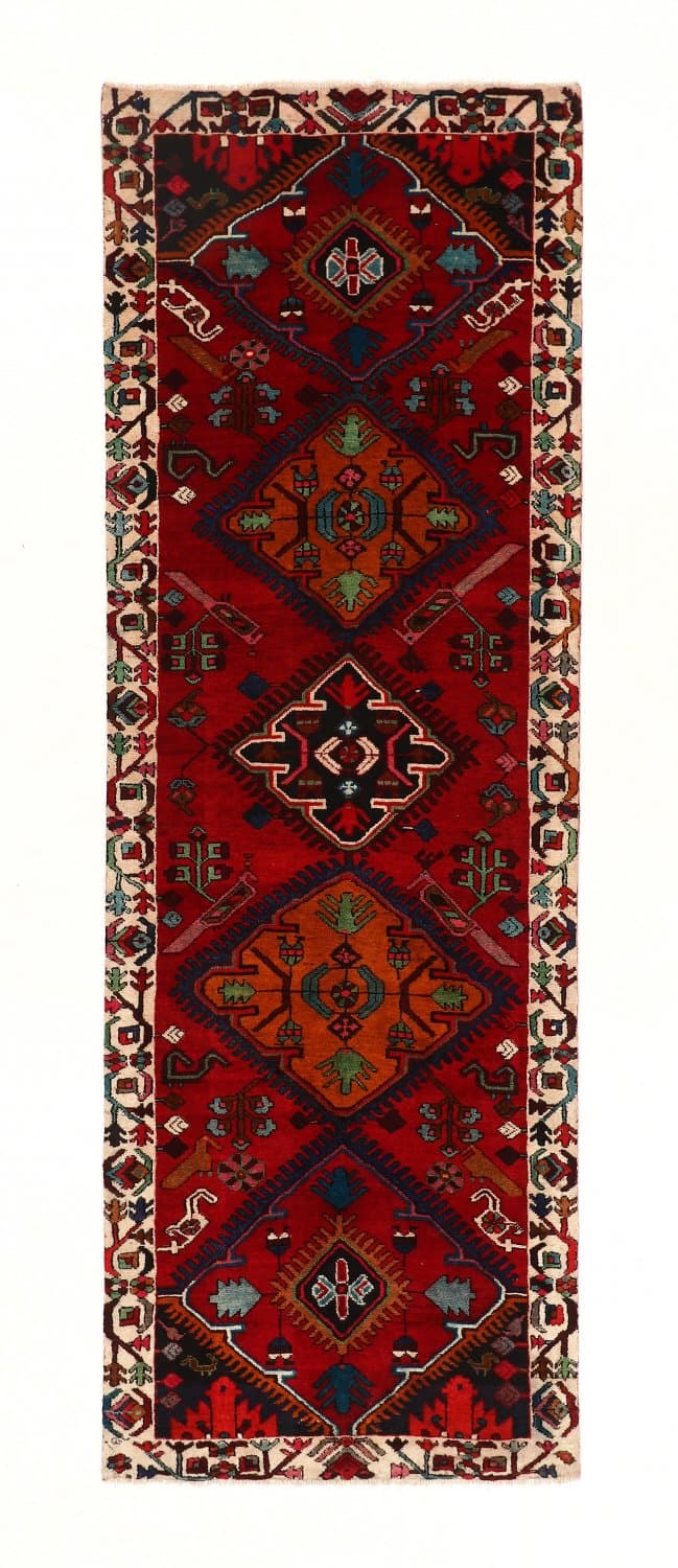 Orientalsk teppe Hamedan 307 x 104 cm