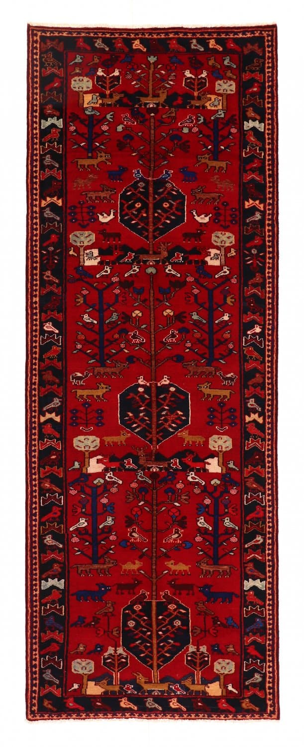 Orientalsk teppe Hamedan 297 x 108 cm