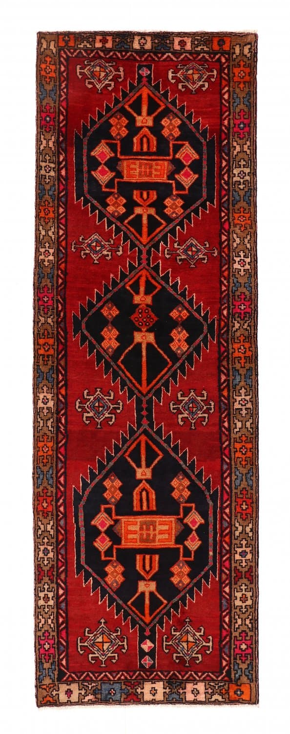 Orientalsk teppe Hamedan 297 x 101 cm