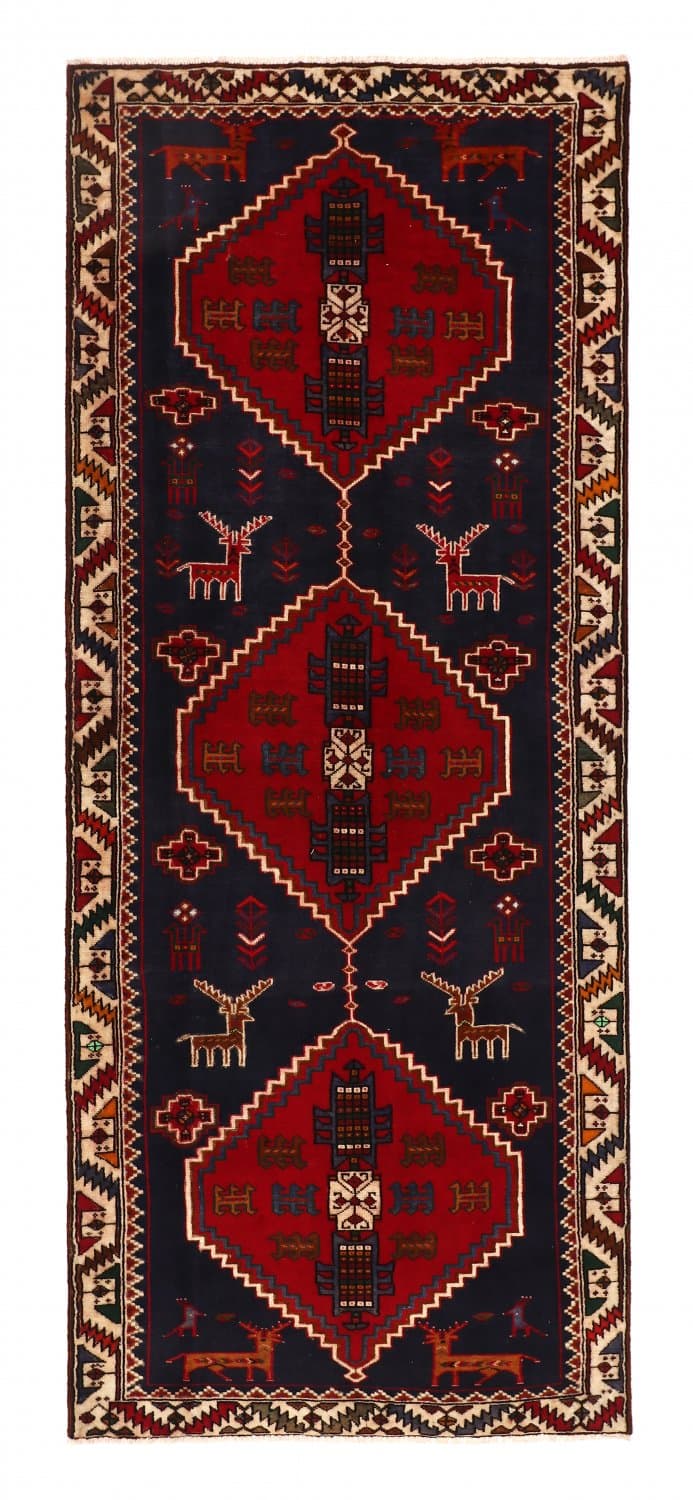 Orientalsk teppe Hamedan 290 x 116 cm
