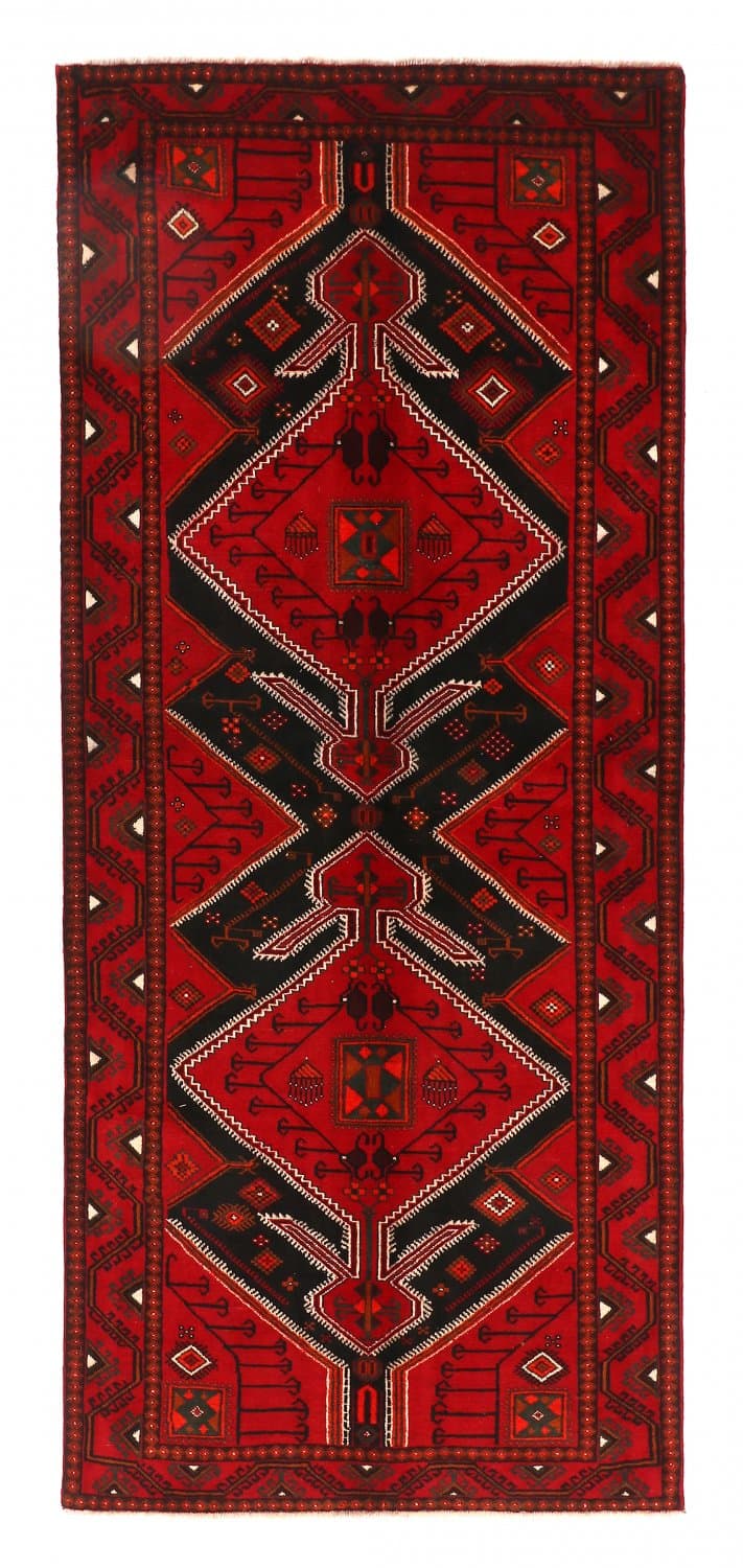 Orientalsk teppe Hamedan 299 x 127 cm