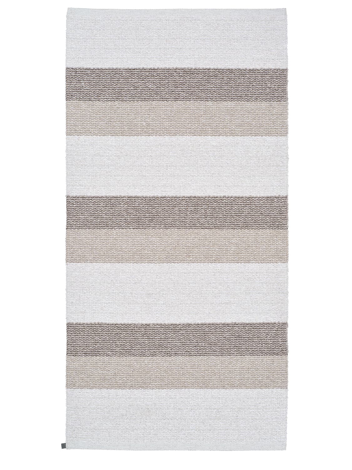 Plast- og garntepper - Horredsmattan Myra mix (sand) (Størrelse: 70 x 220 cm)