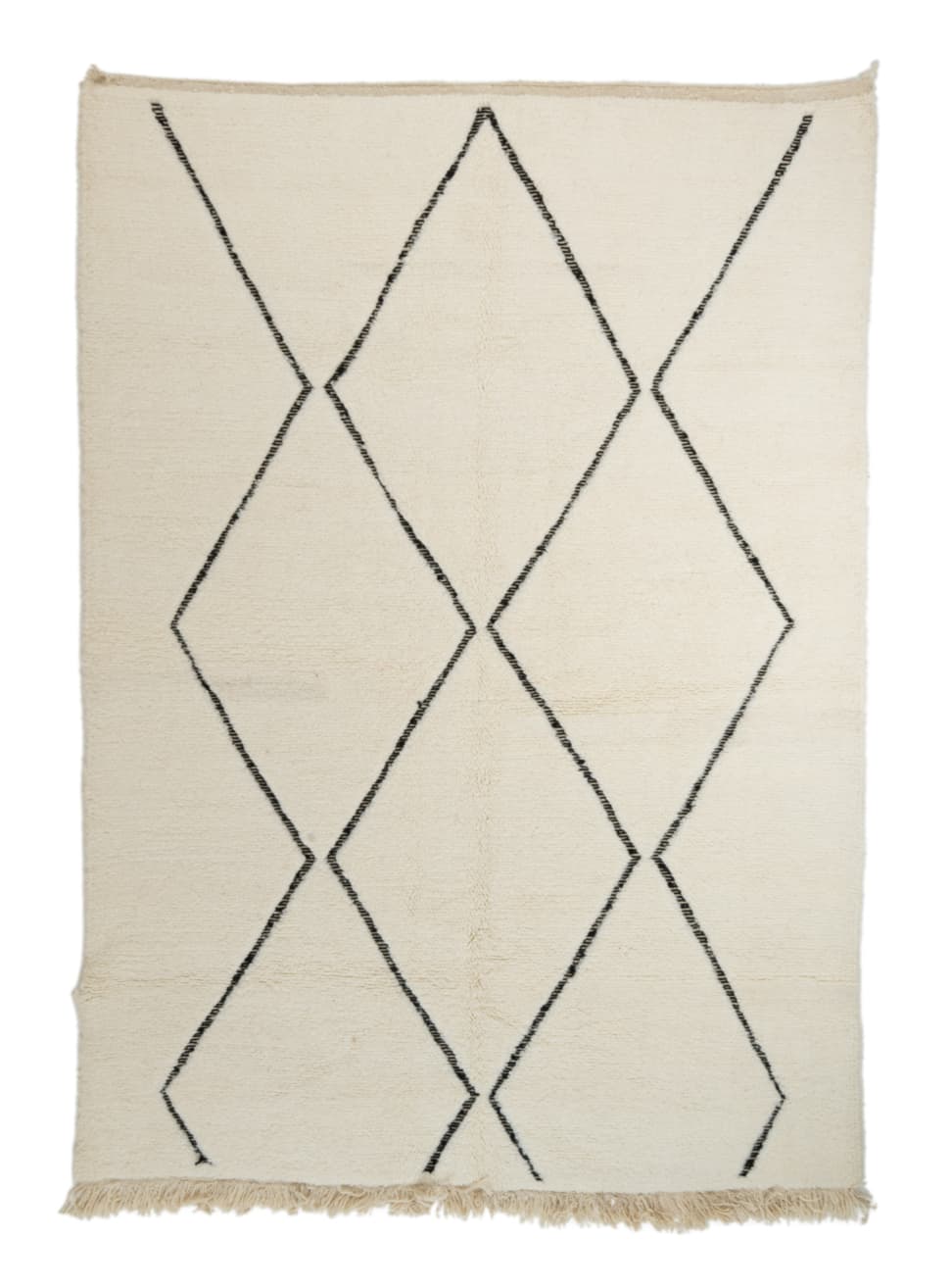 Kelim-teppe Marokkansk Beni Ourain 200 x 290 cm (Størrelse: 200 x 290 cm)
